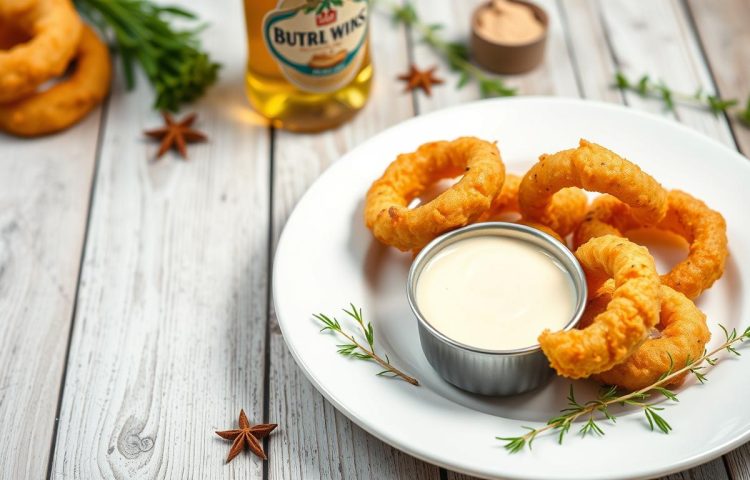 Gluten free beer battered onion rings recipe